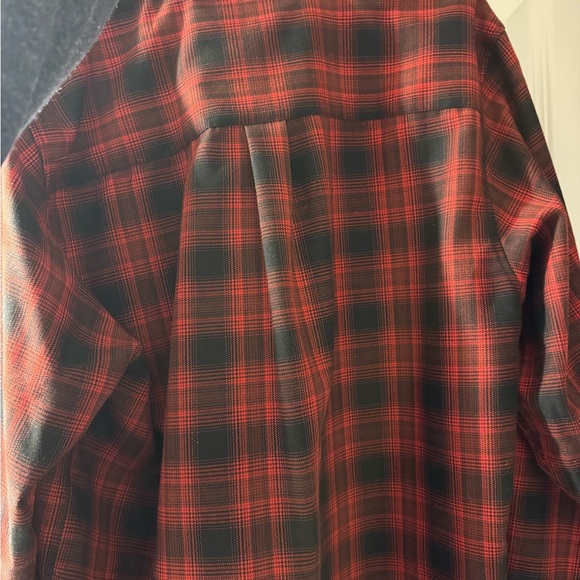 DIXXON Slipknot Red and Black Plaid Men's Shirt - Picture 3 of 4